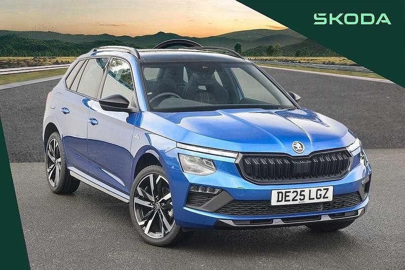 Used Skoda Kamiq Monte Carlo 148 HP (108 kW) 2025 Race blue metallic SUV