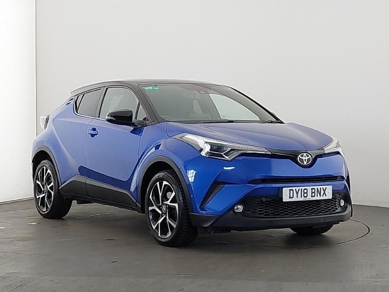 Used Toyota C-HR 115 HP (84 kW) 2018 Blue SUV