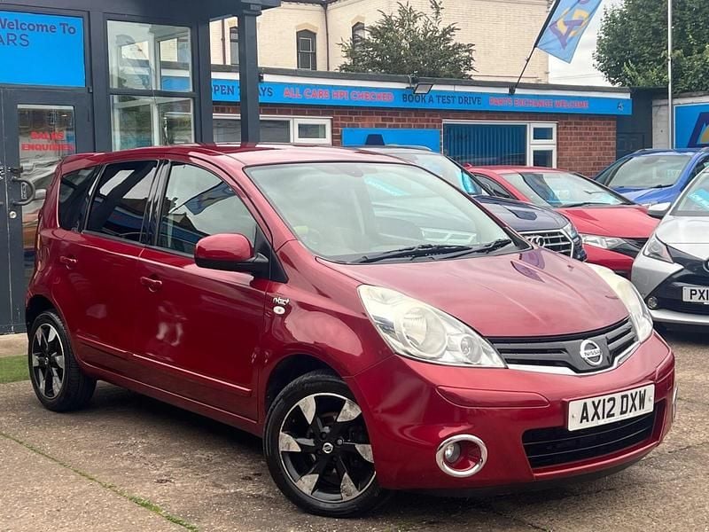 Red Used 2012 Nissan Note N-TEC MPV | £4,980 (Fair price) - Image 1/4