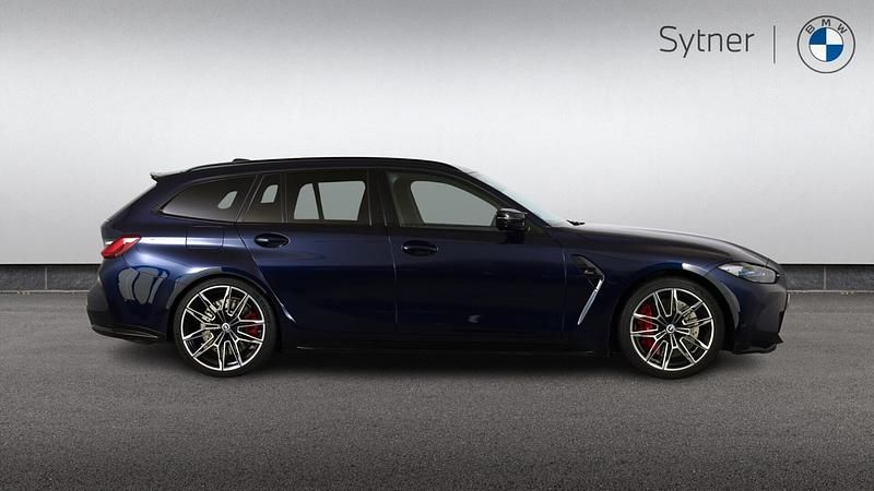 Begagnad BMW M3 Competition Edition 503 HK (369 kW) 2023 Blå Kombi