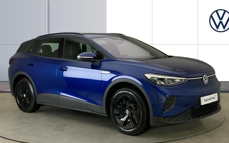 Blue Used 2022 VW ID.4 Pure SUV | £18,821 (Fair price) - Image 1/4