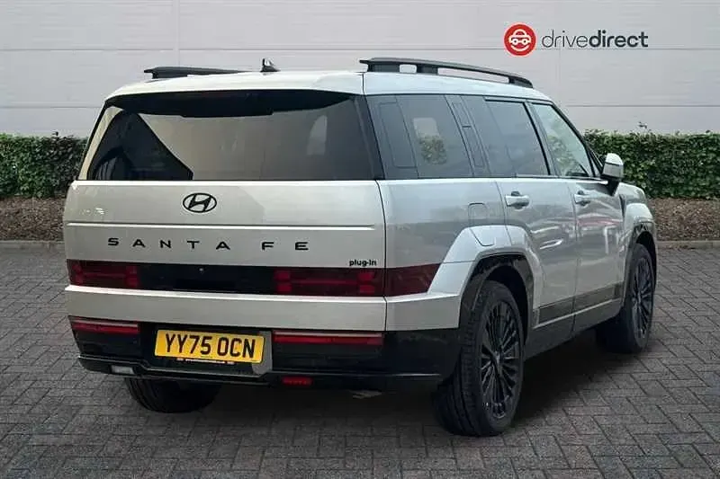 Ny Hyundai Santa Fe 2025 Silver SUV