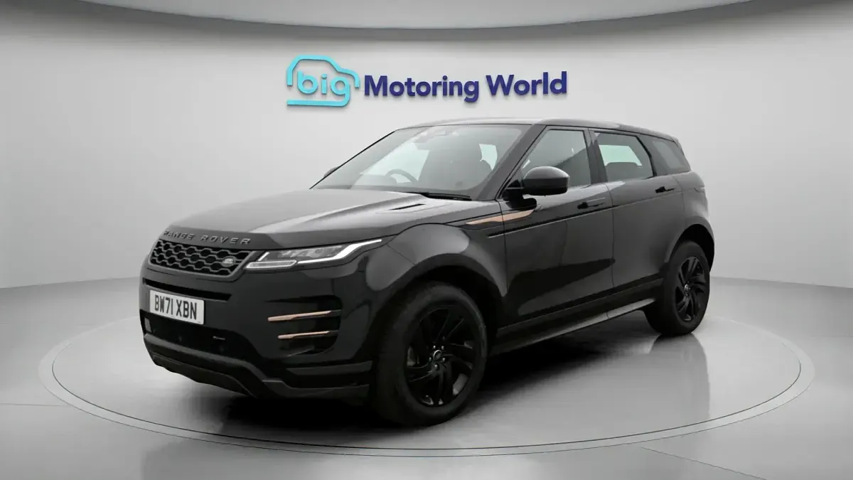 Used Land Rover Range Rover evoque R-Dynamic 166 HP (122 kW) 2022 Black SUV
