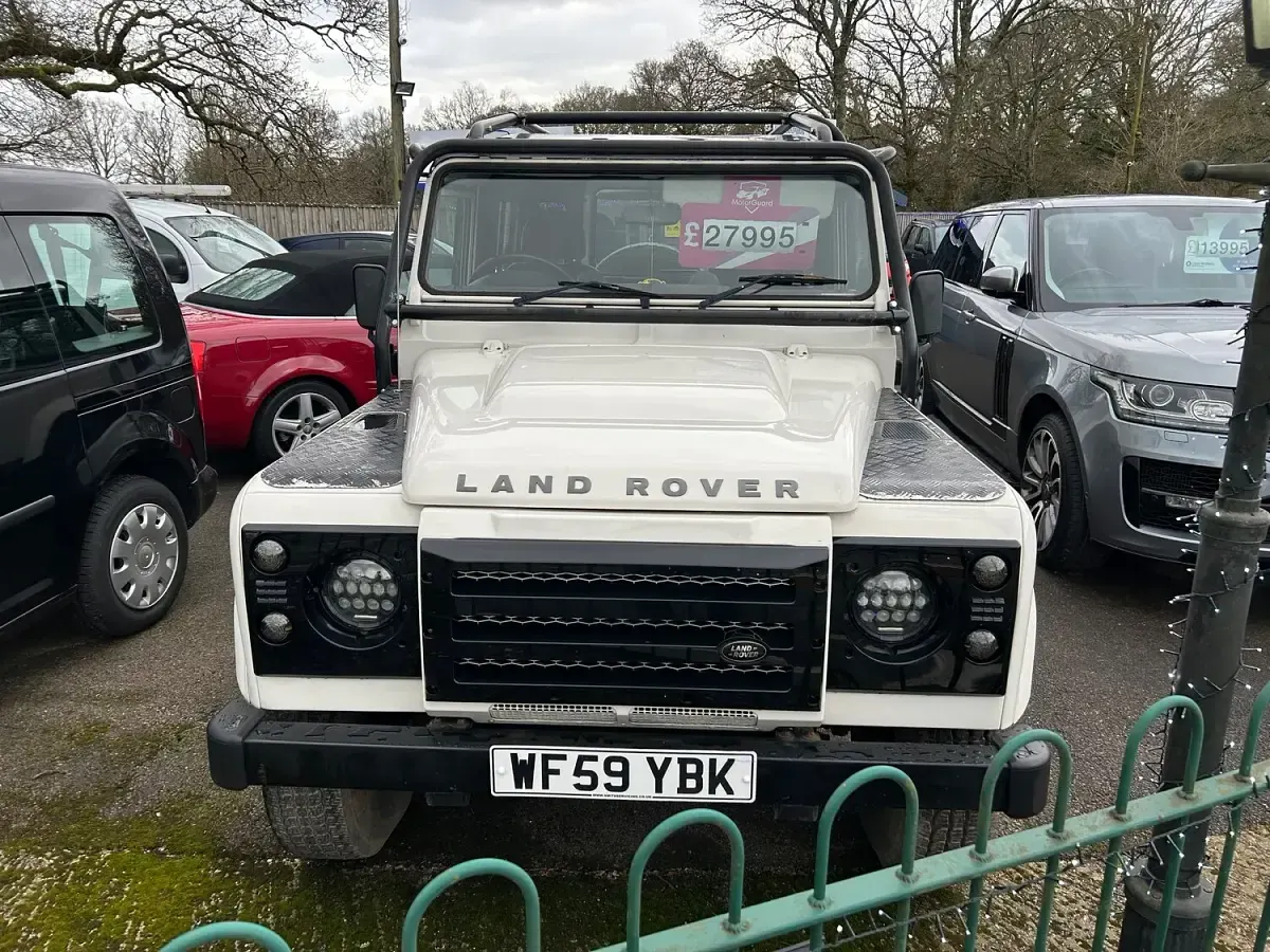 Used Land Rover Defender 122 HP (89 kW) 2009 White SUV