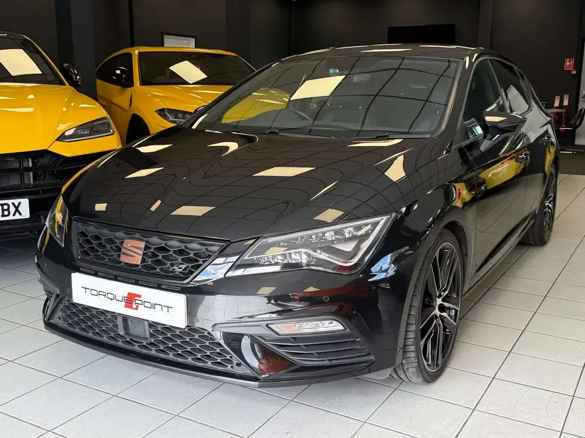 Used Seat Leon CUPRA 290 HP (213 kW) 2020 Black Hatchback