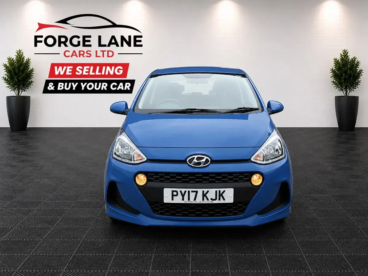 Used Hyundai i10 SE 2017 Blue Hatchback