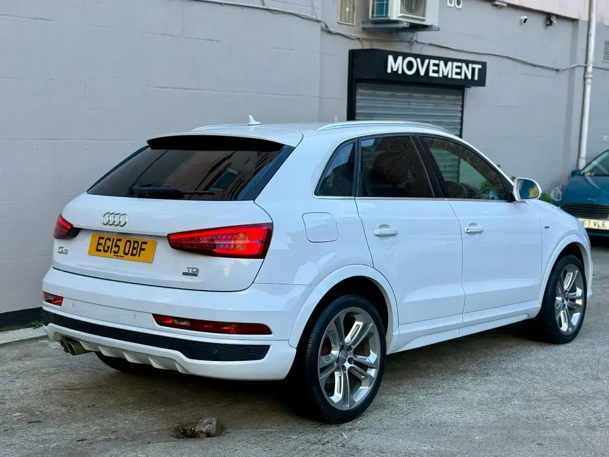 Used Audi Q3 S-line plus 2015 White SUV