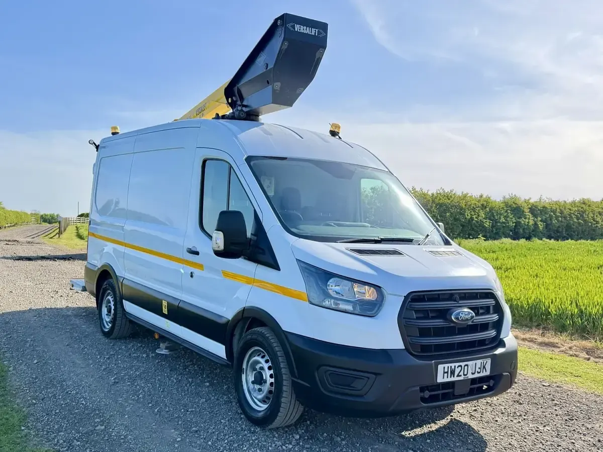 Used Ford Transit 130 HP (95 kW) 2020 White Van