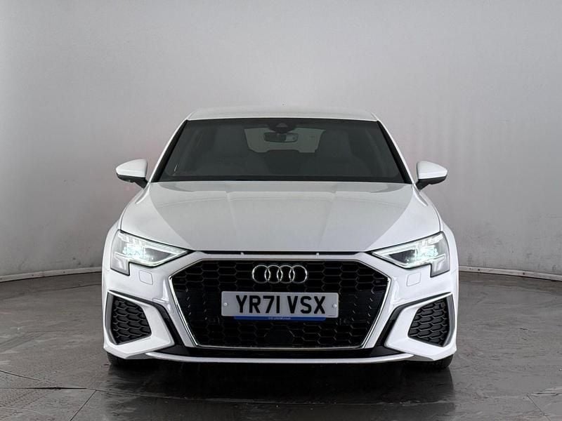 Used Audi A3 Sportback S-Line 2021 White Hatchback