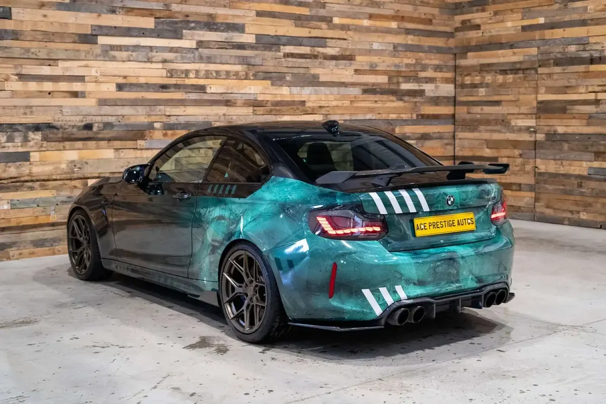 Used BMW M2 Competition Edition 560 HP (411 kW) 2019 Black and green Coupe
