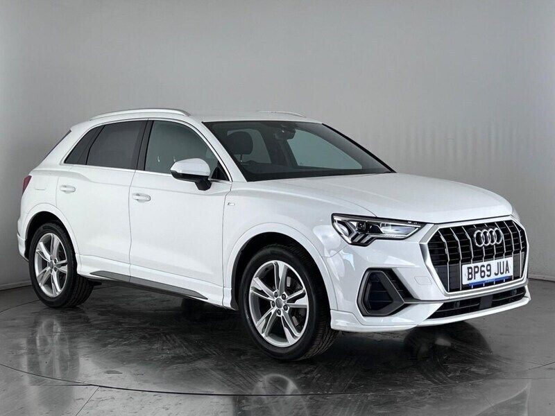 White Used 2020 Audi Q3 S-Line SUV | £20,300 (Super price) - Image 1/3