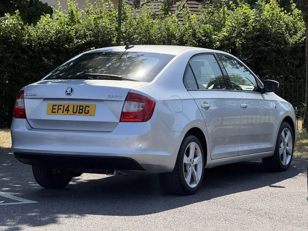 Used Skoda Rapid SE 2014 Silver Hatchback