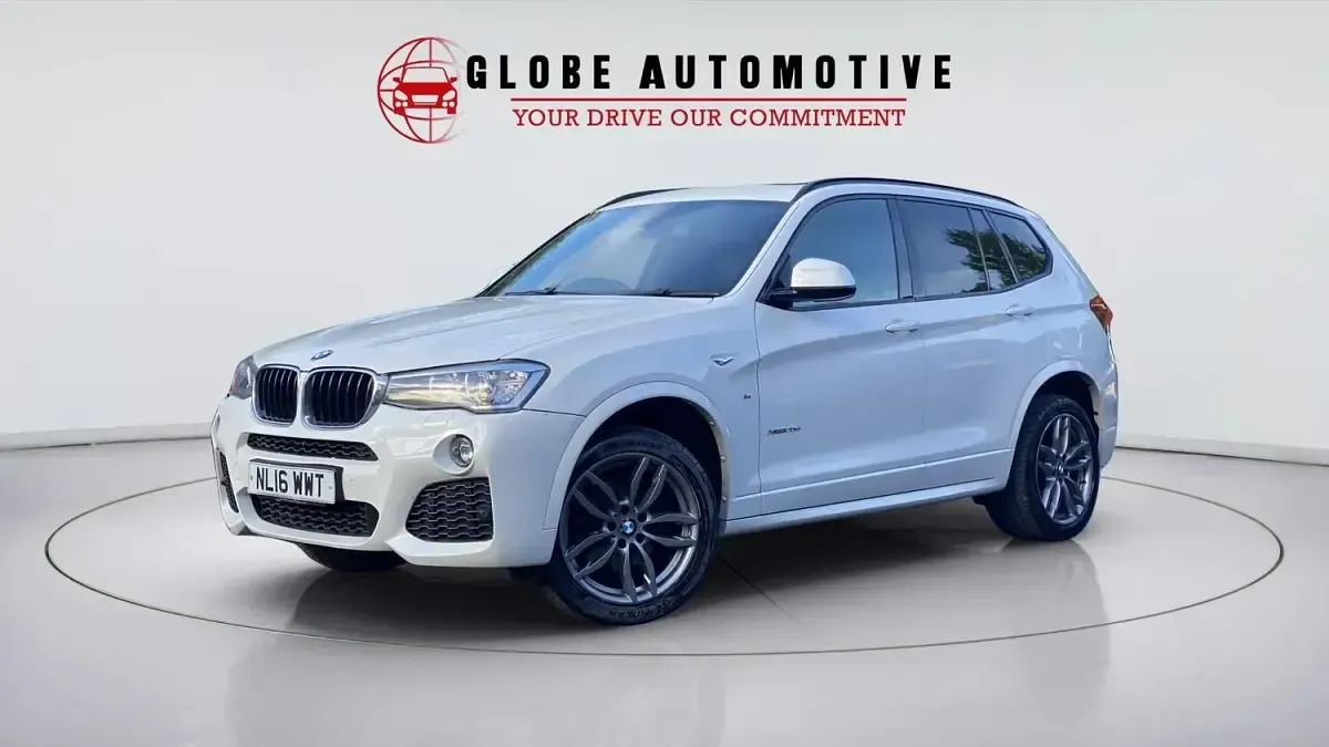 Begagnad BMW X3 M Sport 2016 Vit SUV