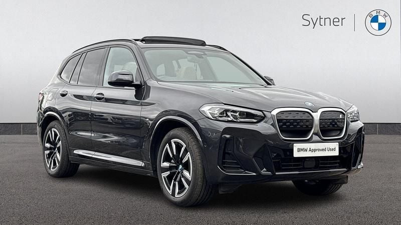 Grey Used 2022 BMW iX3 M Sport SUV | £29,500 (Fair price) - Image 1/4