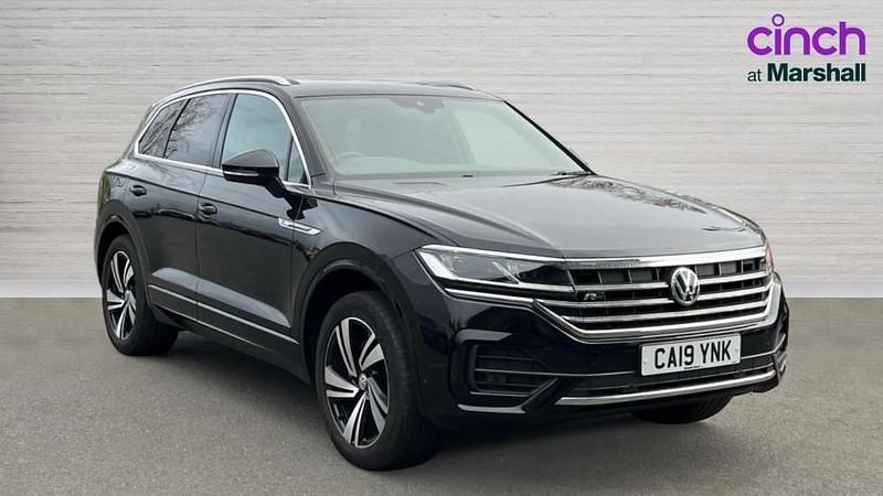 Used VW Touareg R-line 262 HP (192 kW) 2019 Black SUV