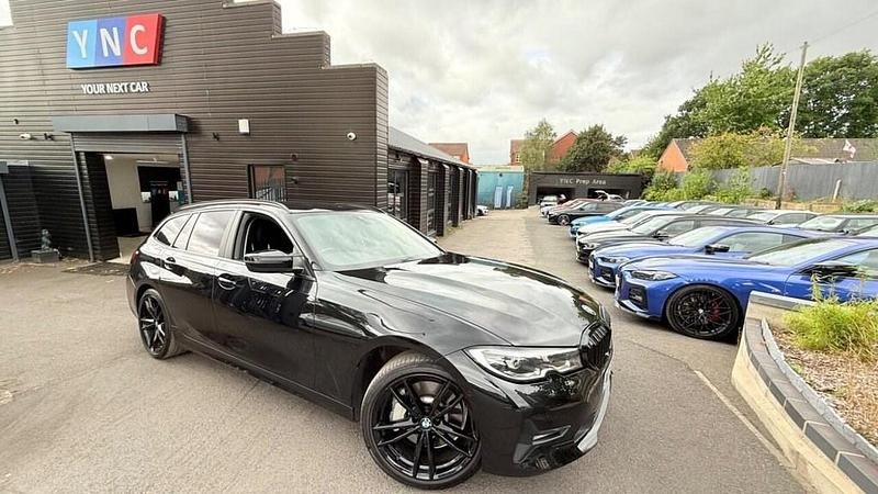 Black Used 2021 BMW 330e Performance Estate | £17,491 (Super price) - Image 1/4