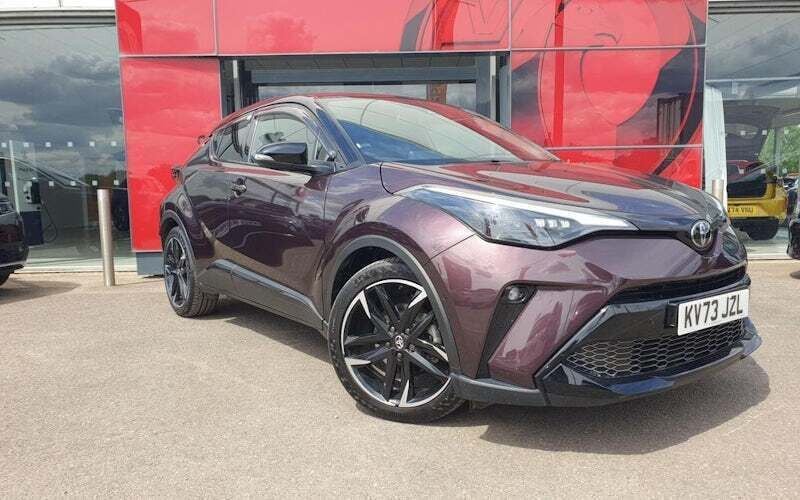 Purple Used 2022 Toyota C-HR Sport SUV | £25,995 (Expensive) - Image 1/4