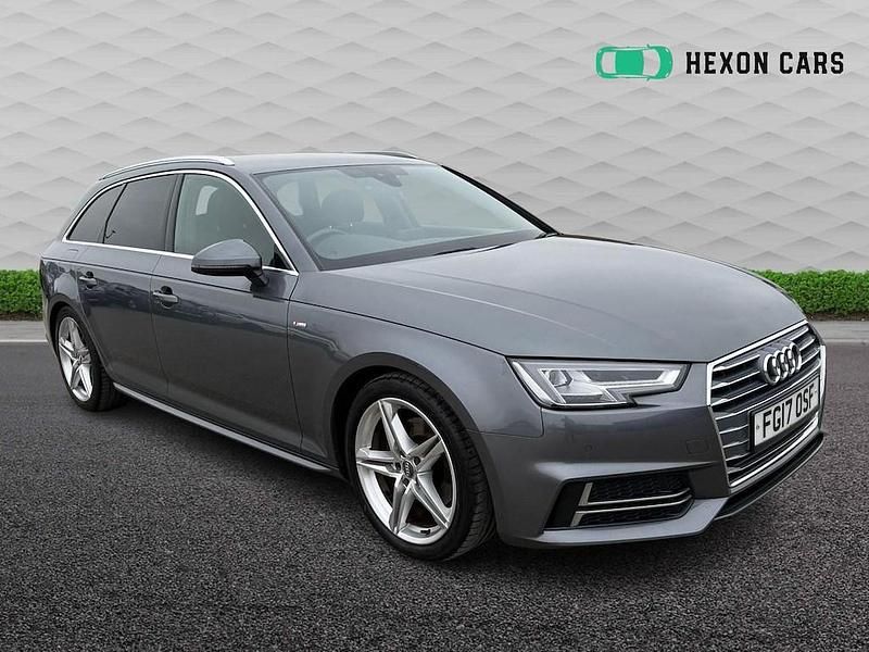 Grey Used 2017 Audi A4 S-Line Estate | £8,695 (Fair price) - Image 1/3