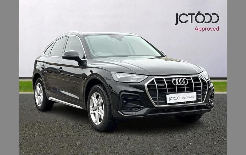 Black Used 2022 Audi Q5 Sportback Sport SUV | £28,000 (Good price) - Image 1/4