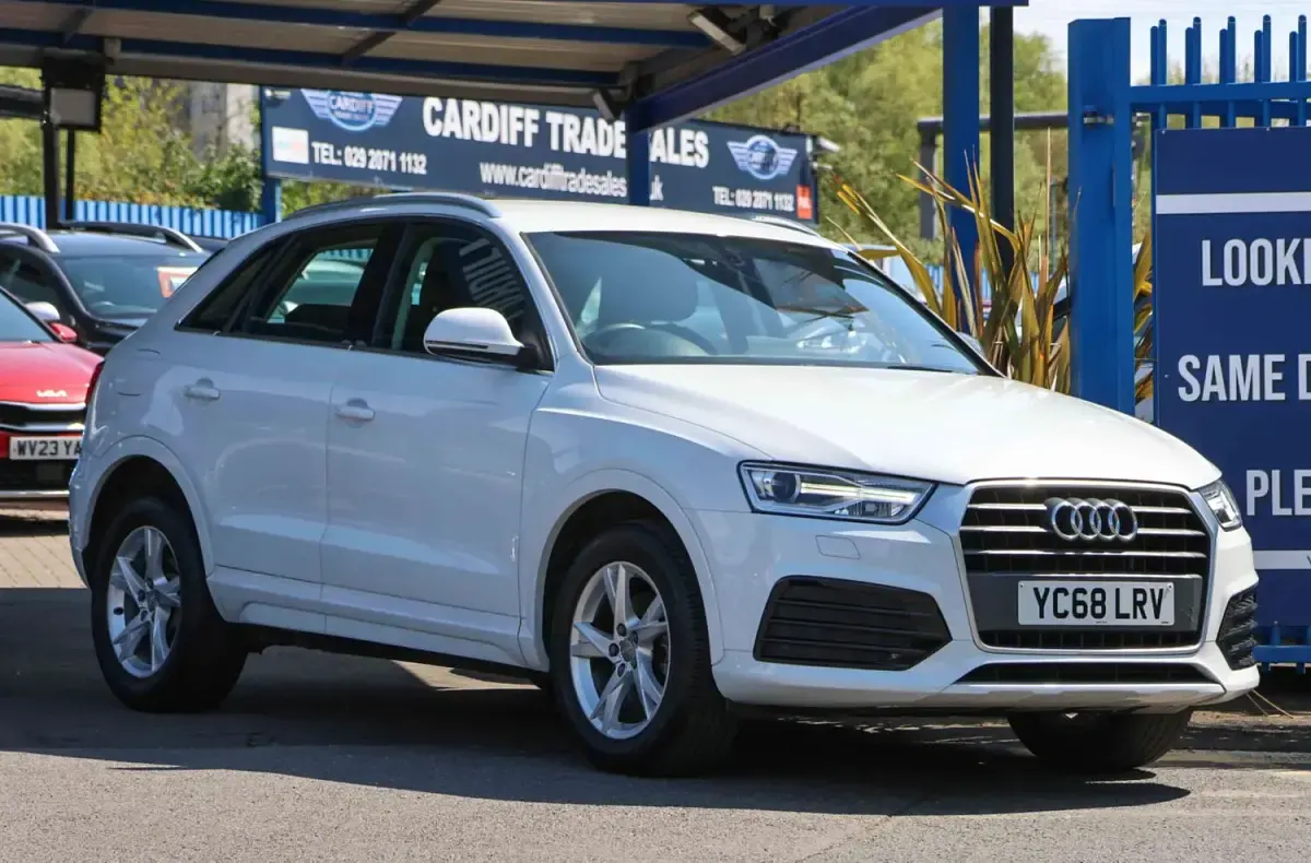 Used Audi Q3 Sport 150 HP (110 kW) 2018 White SUV