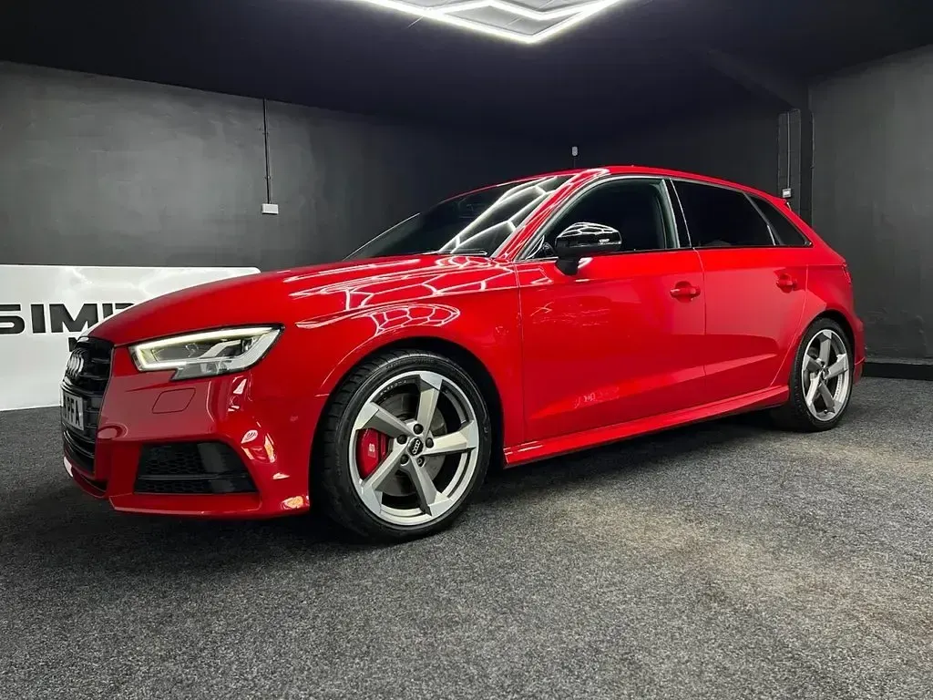 Used Audi S3 Sportback Black Edition 2018 Red Hatchback