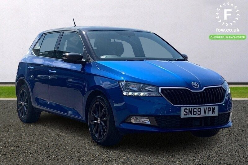 Blue Used 2020 Skoda Fabia Colour Edition Hatchback | £9,799 (Good price) - Image 1/4