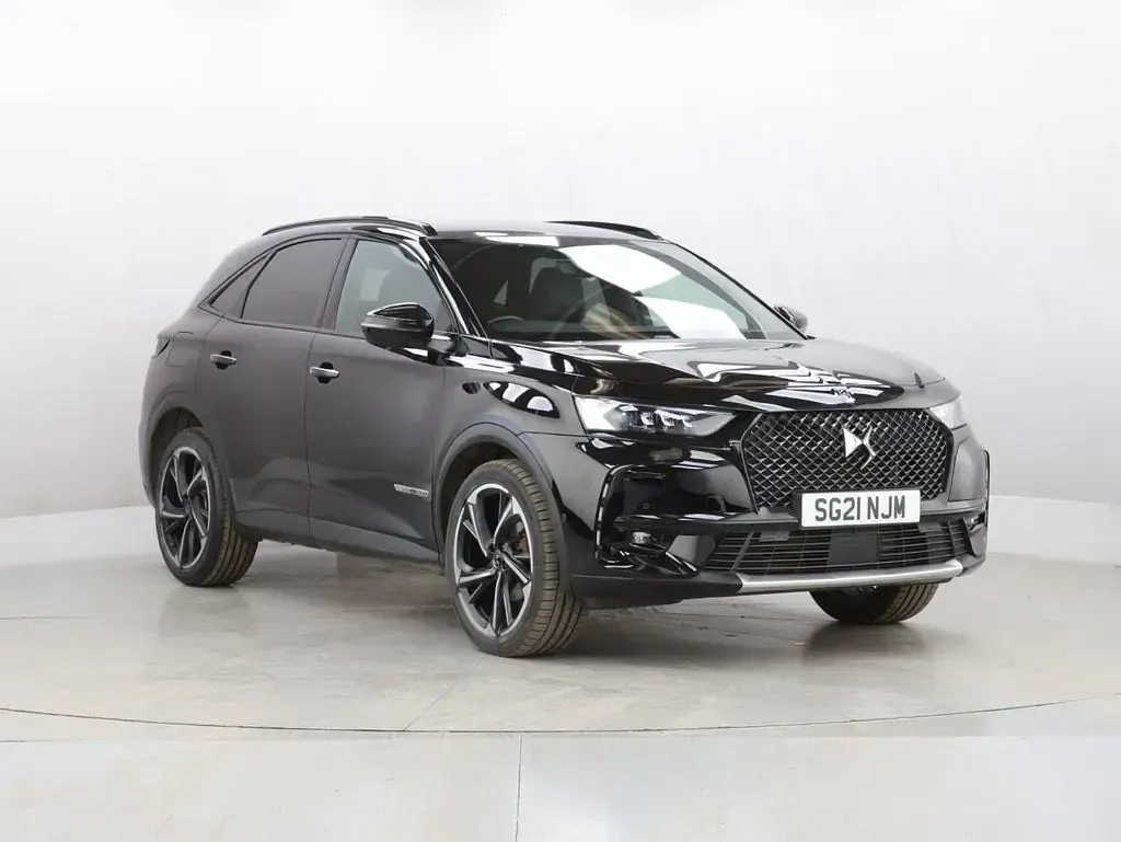 Used DS Automobiles DS7 Crossback 225 HP (165 kW) 2021 Black SUV