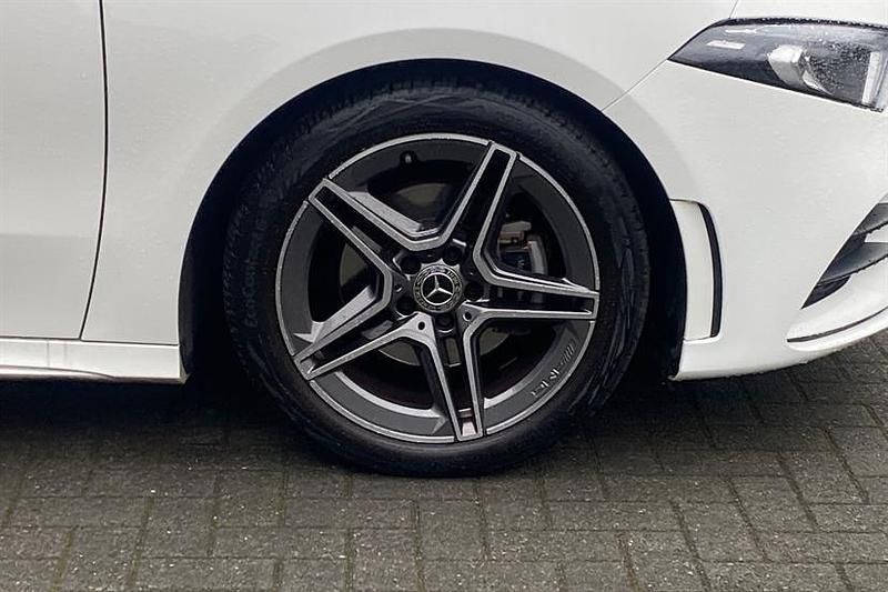 Used Mercedes A200 AMG line 163 HP (119 kW) 2021 Polar white Hatchback