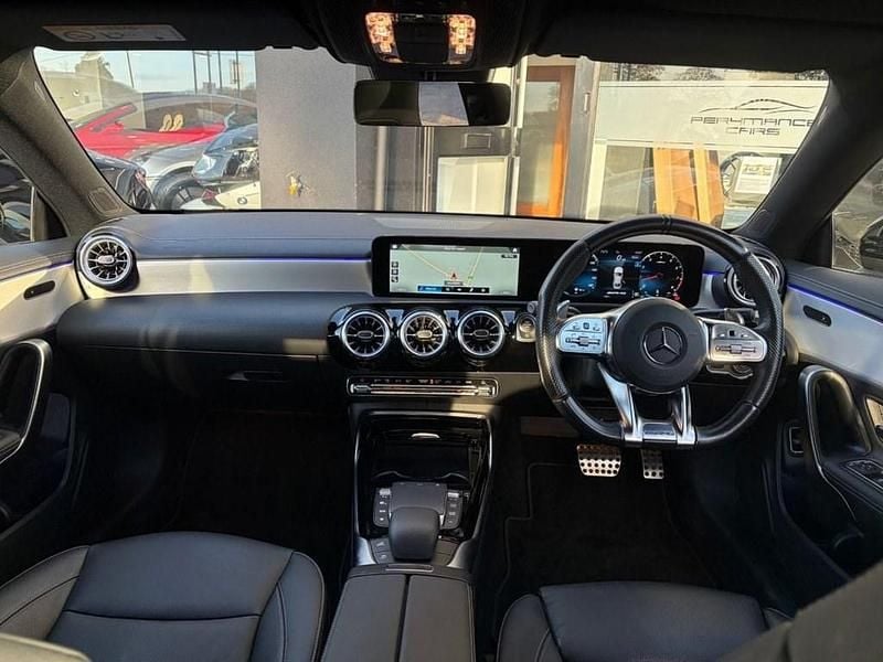 Used Mercedes CLA35 AMG Premium 306 HP (225 kW) 2022 Black Coupe