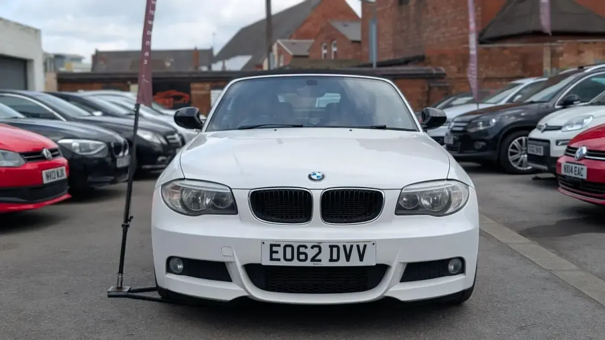 Used BMW 118 Cabriolet Sport Line 2012 White Cabriolet