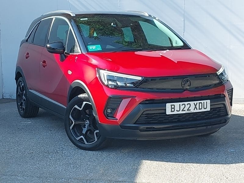 Red Used 2022 Vauxhall Crossland Ultimate SUV | £15,298 (Fair price) - Image 1/4