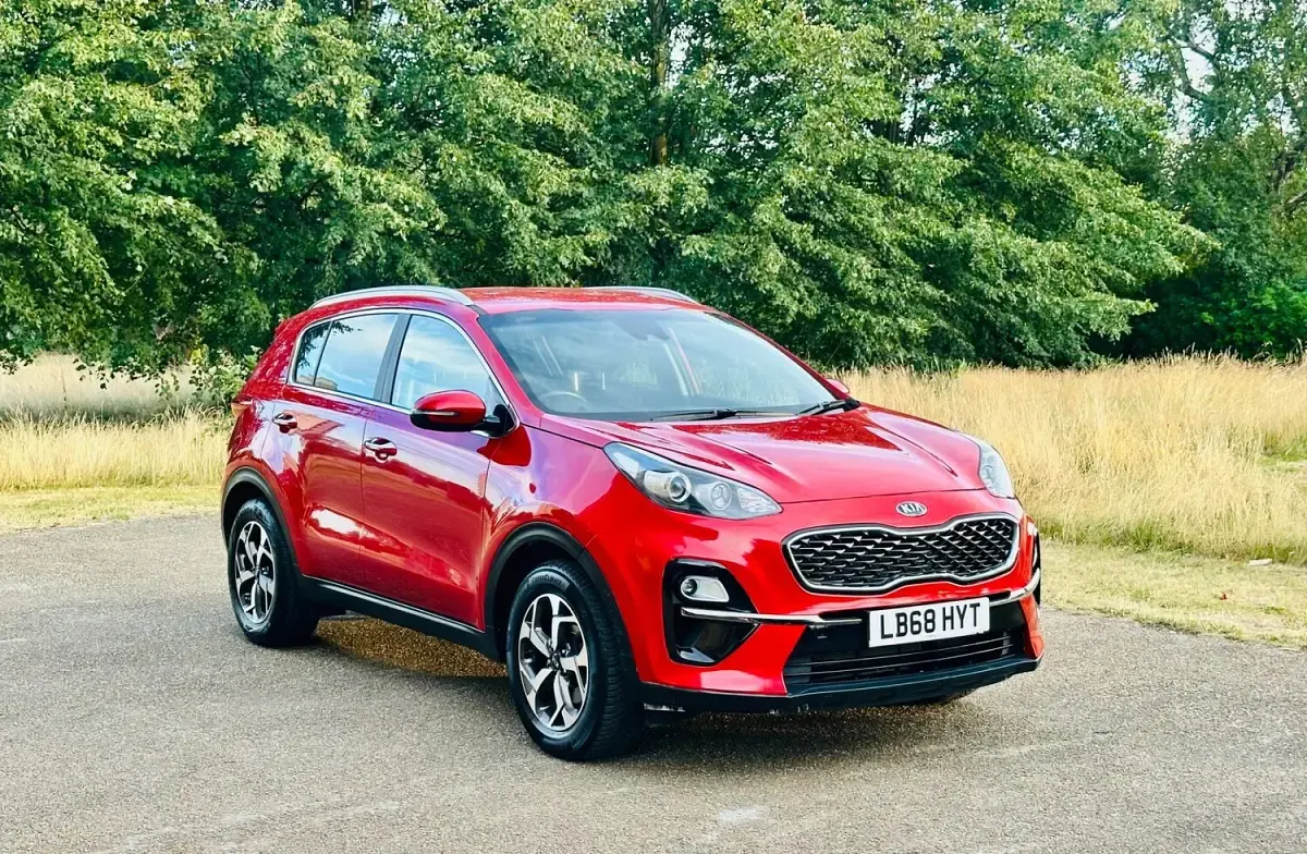 Used Kia Sportage 136 HP (100 kW) 2019 Red SUV