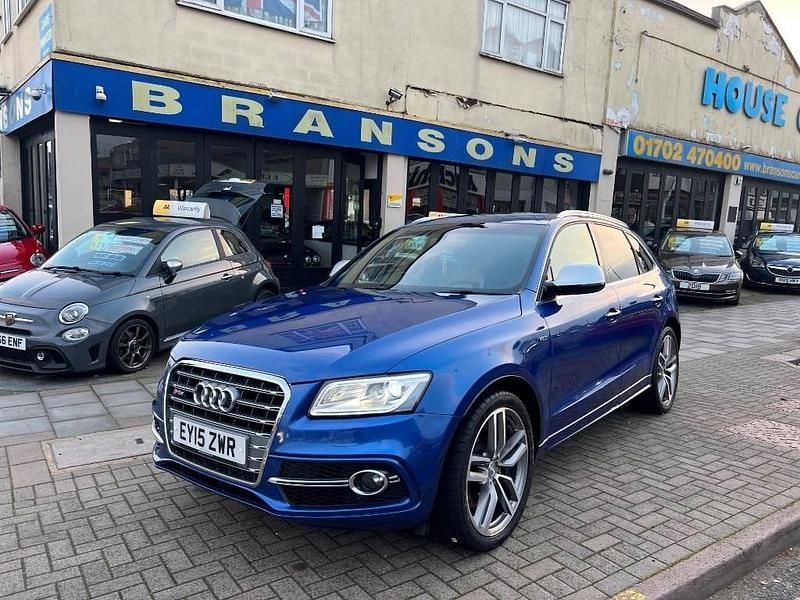 Blue Used 2015 Audi SQ5 S-Line SUV | £14,990 (Fair price) - Image 1/4