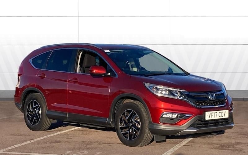 Red Used 2017 Honda CR-V SE Plus SUV | £11,578 (Fair price) - Image 1/4
