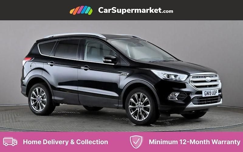 Black Used 2019 Ford Kuga Titanium SUV | £12,997 (Good price) - Image 1/4