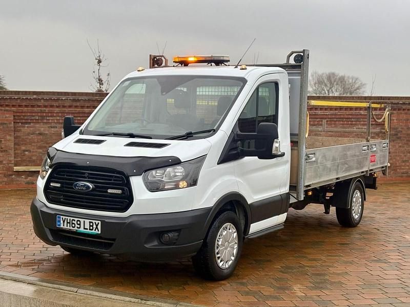 Used Ford Transit 130 HP (95 kW) 2019 White Pickup