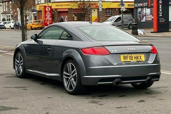 Used Audi TT S-Line 180 HP (132 kW) 2018 Monsoon grey, metallic Coupe