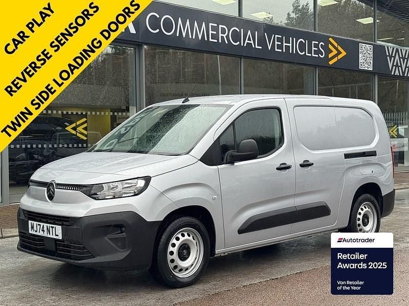 Silver Used 2024 Citroën Berlingo MPV | £14,490 (A bit pricey) - Image 1/3