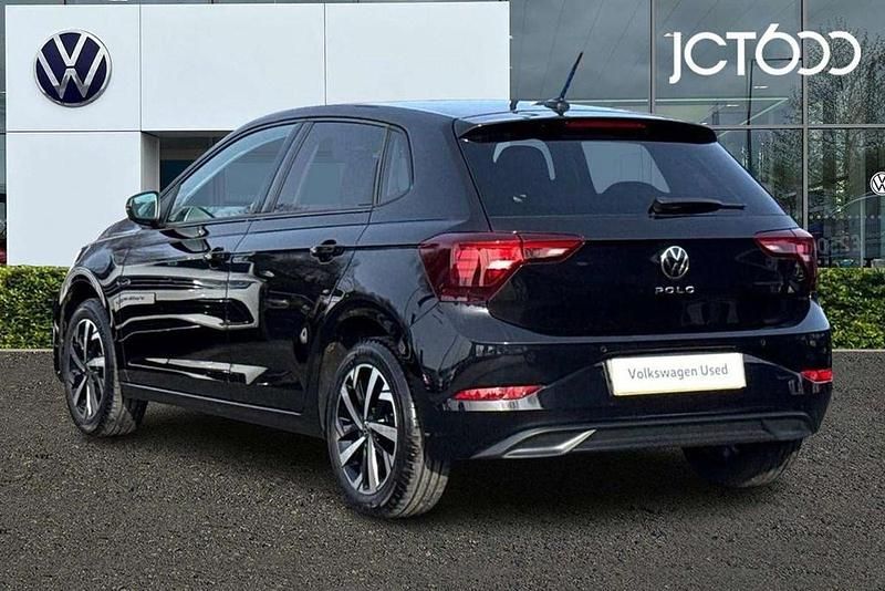 Used VW Polo Match 95 HP (69 kW) 2025 Black Hatchback