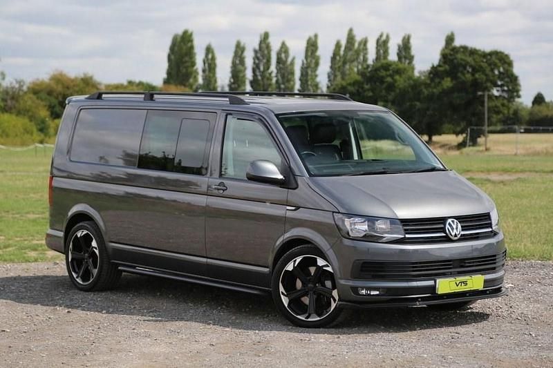 Grey Used 2019 VW T6.1 Highline Van | £27,990 (A bit pricey) - Image 1/4
