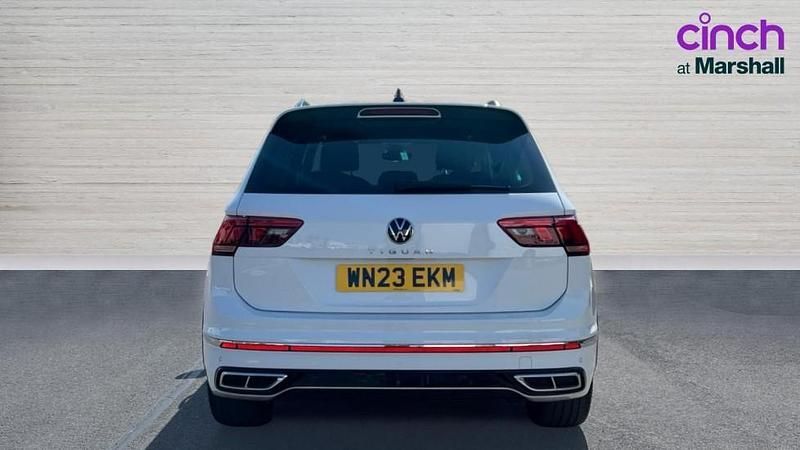 Used VW Tiguan R-line 150 HP (110 kW) 2023 White SUV