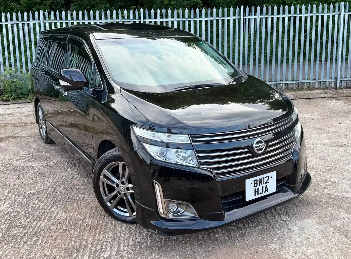 Used Nissan Elgrand 2012 Black MPV