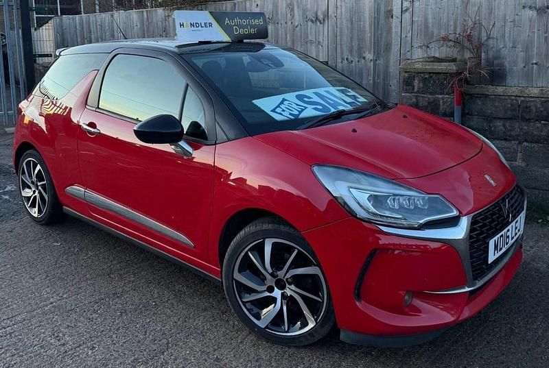 Used DS Automobiles DS3 Prestige 2016 Red Hatchback