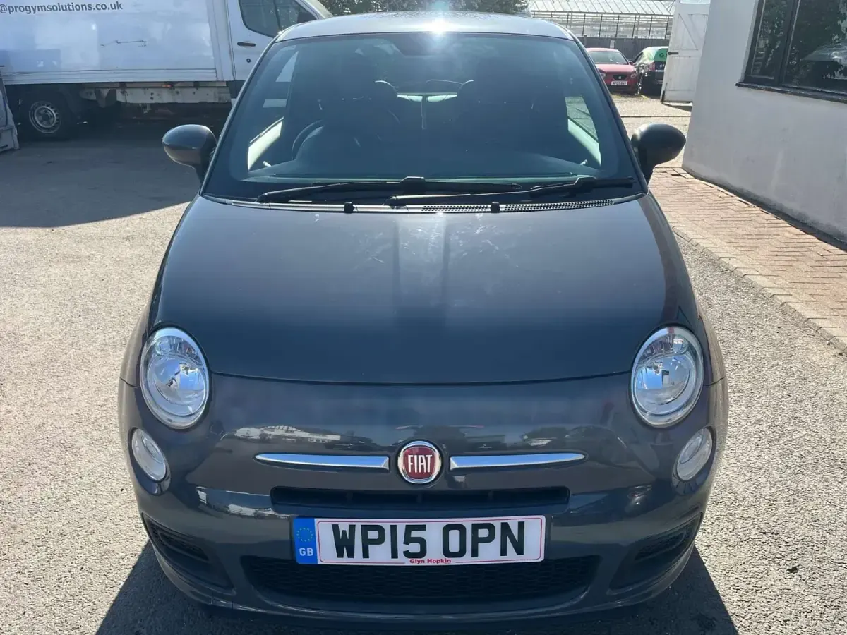Usado Fiat 500S S 2015 Cinzento Citadino