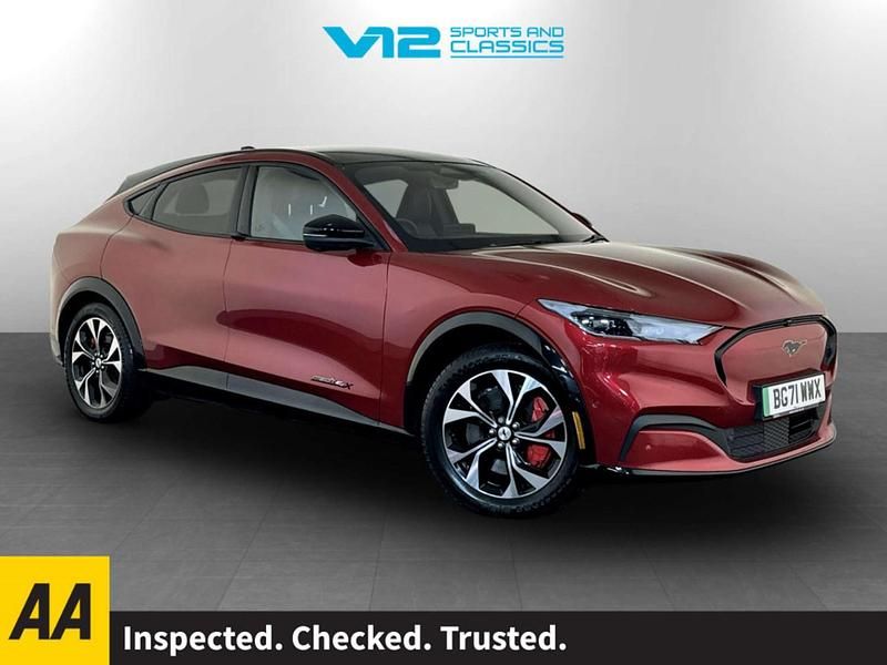 Used Ford Mustang Extended Range 351 HP (258 kW) 2021 Red Hatchback