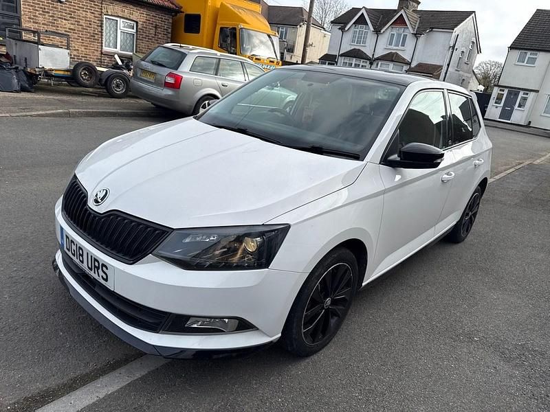 Used Skoda Fabia Monte Carlo 2018 White Hatchback