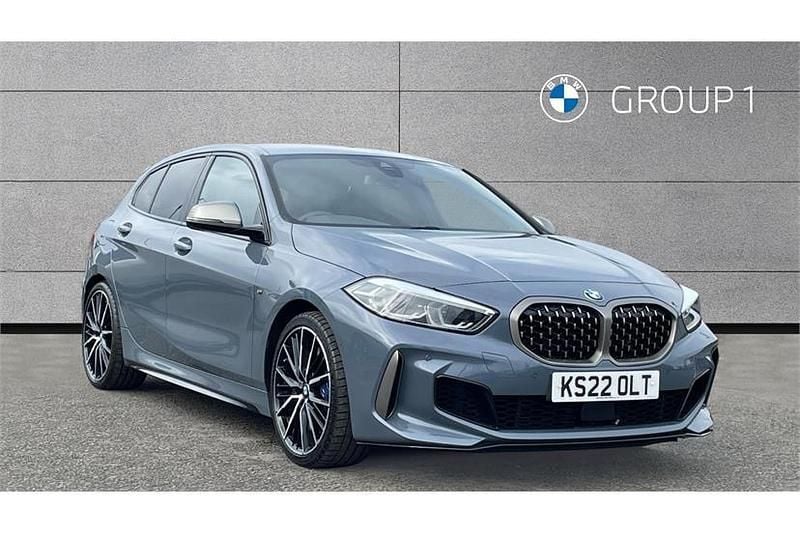 Used BMW M135 Comfort Edition 306 HP (225 kW) 2022 Grey Hatchback