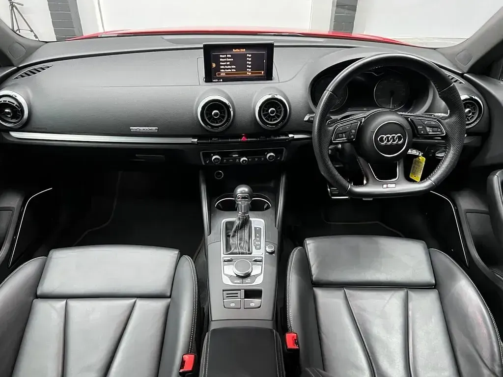 Used Audi S3 Sportback Black Edition 2018 Red Hatchback