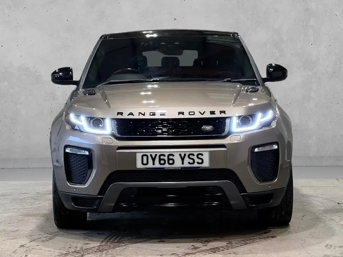 Used Land Rover Range Rover evoque HSE Dynamic 2016 Brown Estate