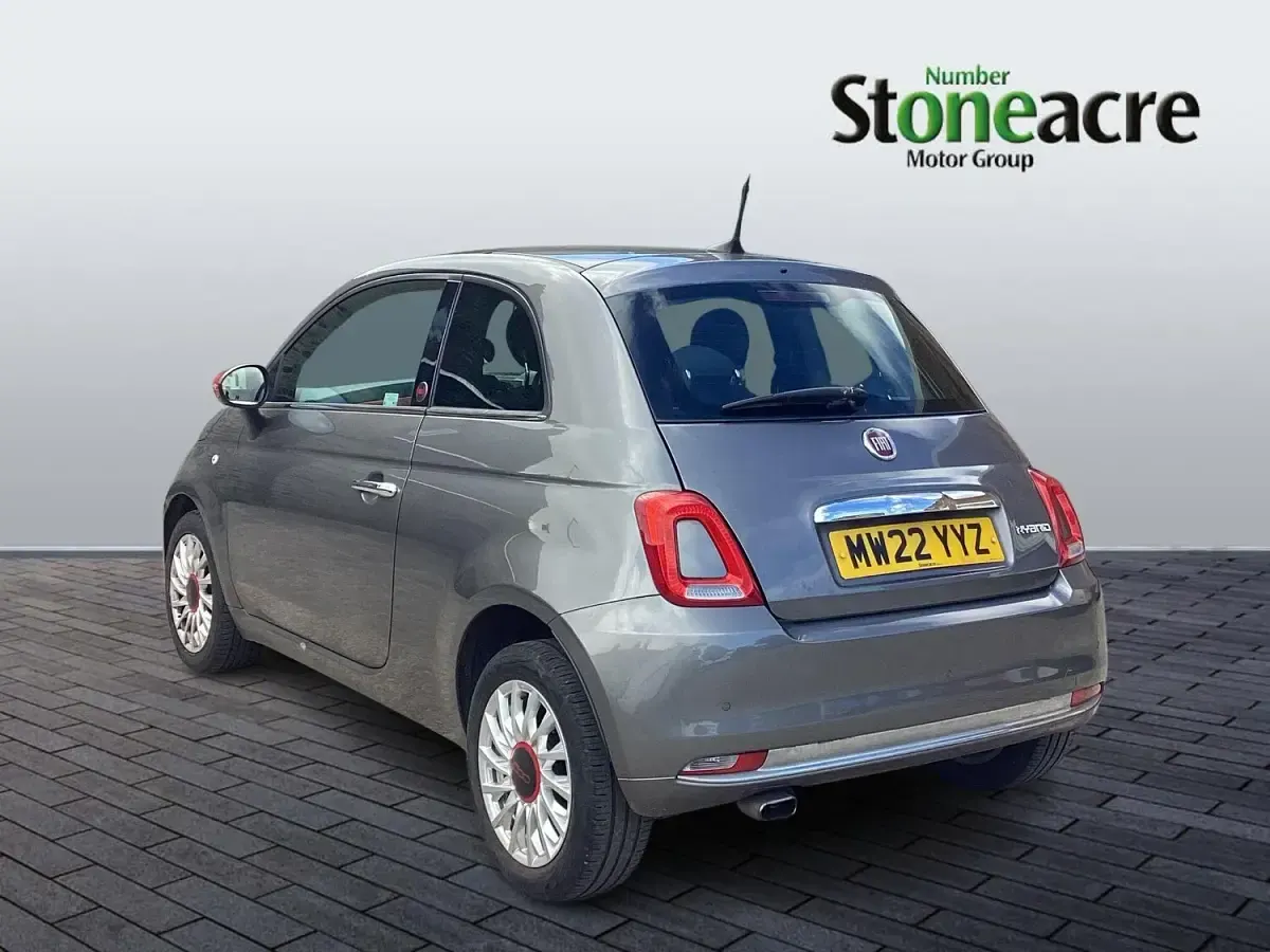 Used Fiat 500 Red 70 HP (51 kW) 2022 Grey Hatchback